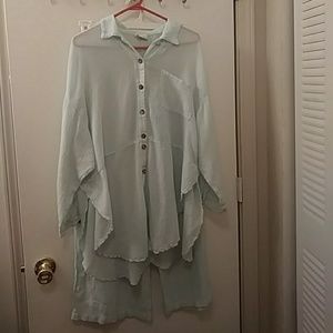 Beach wear outfit, wear out or lounge at hm.